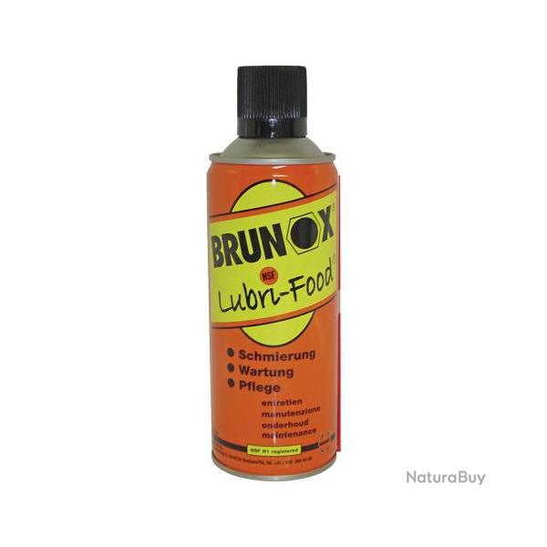 Spray BRUNOX Lubri-Food pour produit alimentaire 120 ml