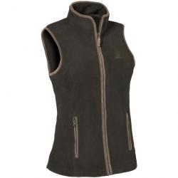 PROMO Gilet polaire femme Scotland kaki TS (Taille 2)