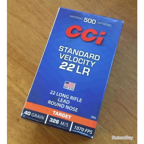 Balle CCI standard .22lr