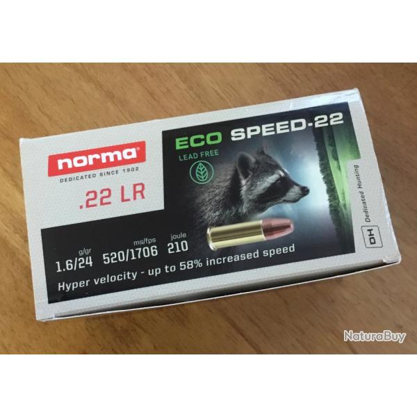 Balle NORMA Eco speed .22lr