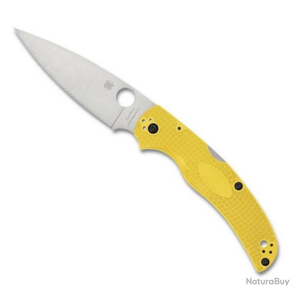 Couteau "Native Chief Salt" MagnaCut / nylon-fibre de verre jaune [Spyderco]