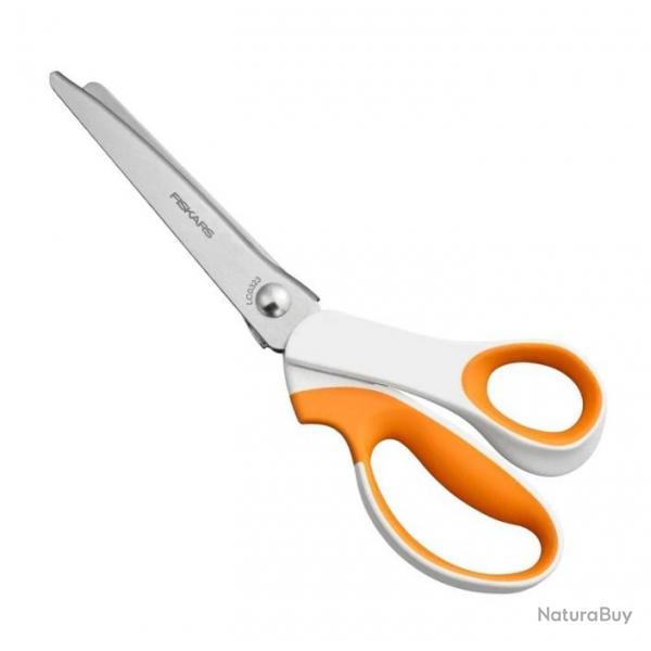 Ciseaux  cranter "Softgrip" 24 cm [Fiskars]