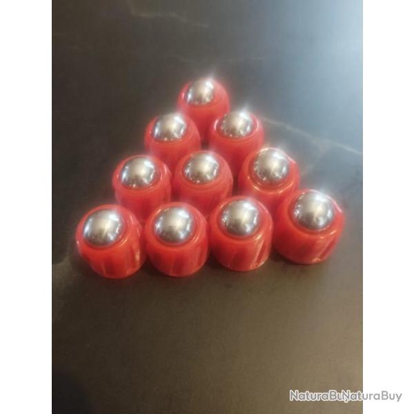 50 Slugs calibre 68 BILLE ACIER 11 MM 7,7 g