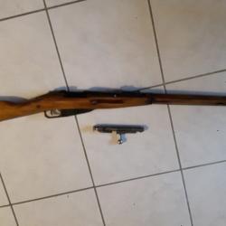 Mosin nagant 7.62x54R en état collection.