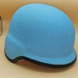 Armée française - Casque modèle 1992 Spectra - Bleu ONU - 1993 Somalie 511° rgt du train - Nominatif