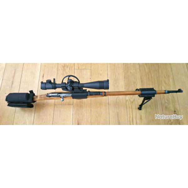 Adaptateur dport pour Lunette sur rails picatinny pour Mosin Nagant