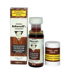 Huile SCHERELL'S SCHAFTOL pour bois foncé - 50ml