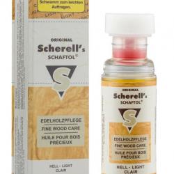 Huile SCHERELL'S SCHAFTOL pour bois clair - 50ml