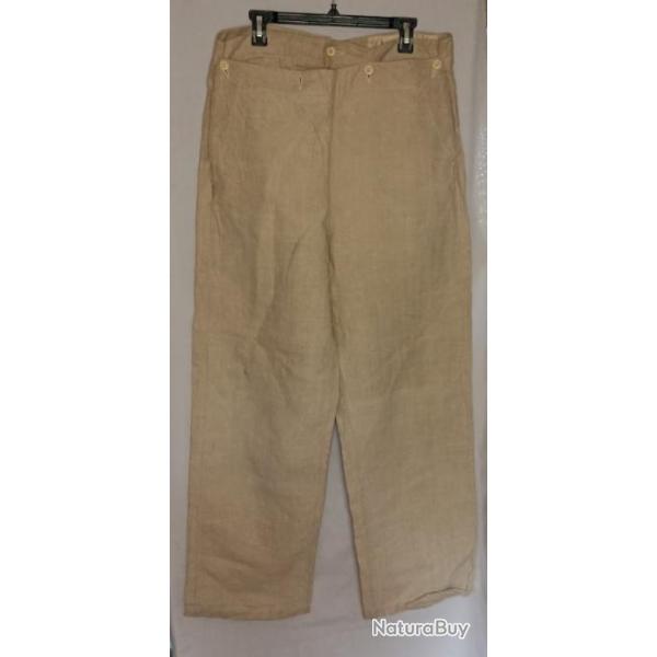 Pantalon  pont Marine France 1940 WW2