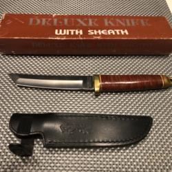 Couteau DELUXE KNIFE with sheath collection