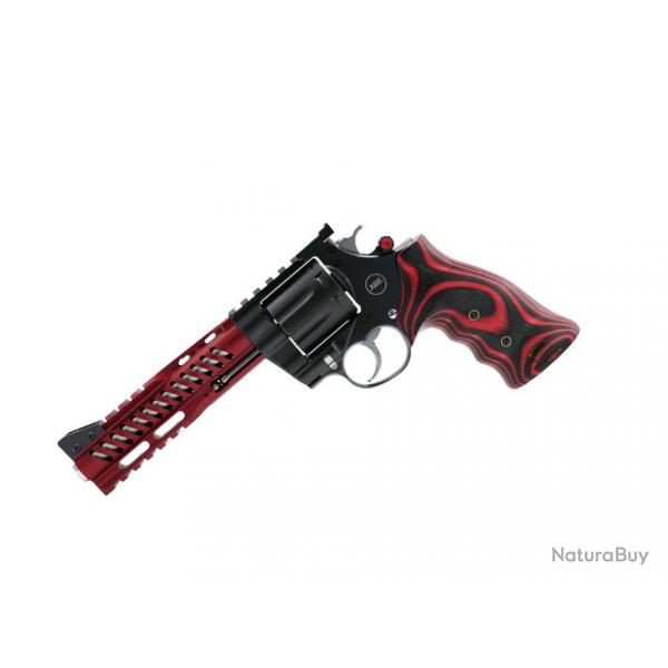 KORTH - REVOLVER NXA 8 COUPS 6 - Calibre 357 MAG rouge/noir