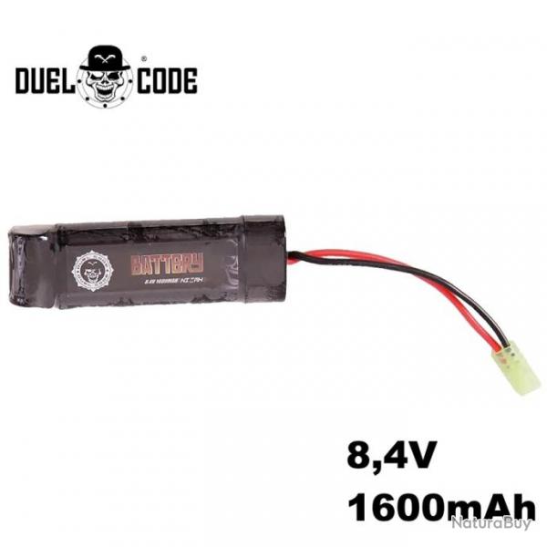 BATTERIE NI-MH 8.4V 1600MAH Duel Code