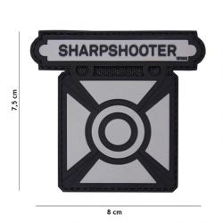 Patch 3D PVC Sharpshooter avec velcro | 101 Inc (0001 5326)