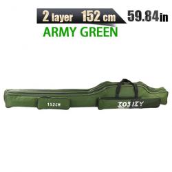 Fourreau Line Guard River Rover JOSBY 122 /152 /182 cm - 152CM (2 emplacements) VERT