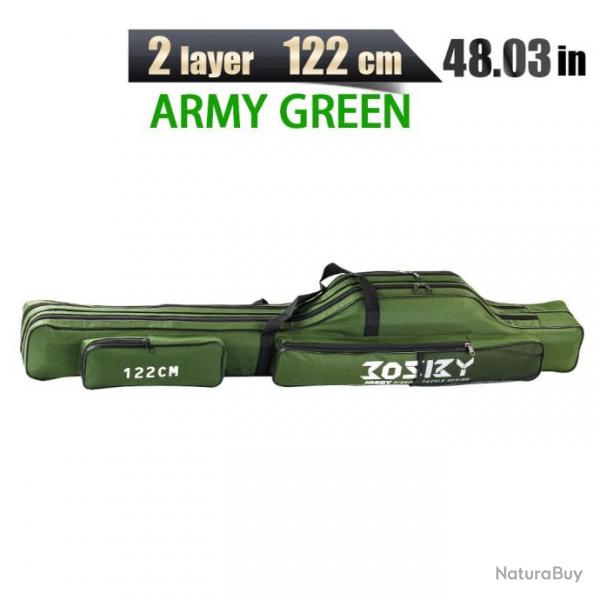 Fourreau Line Guard River Rover JOSBY 122 /152 /182 cm - 122CM (2 emplacements) VERT