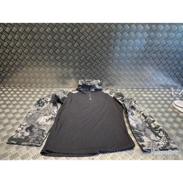 t-shirt manche longue dmoniac airsoft camo taille xl