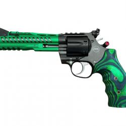 KORTH - Révolver Super Sport GTA green cal.357 Mag 6 Inch Jim Wilson Grip black/green