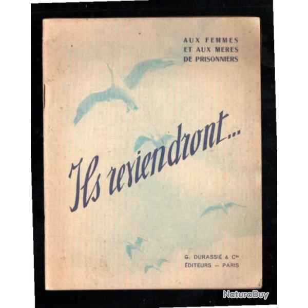 ils reviendront , aux femmes et aux mres de prisonniers , 1941