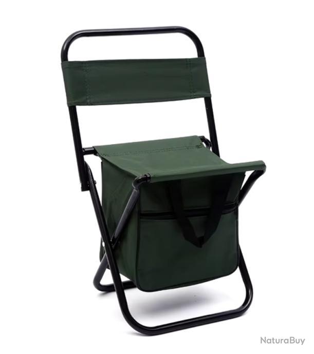 Nouveau sac à dos de pêche chaise de camping portable avec sac à