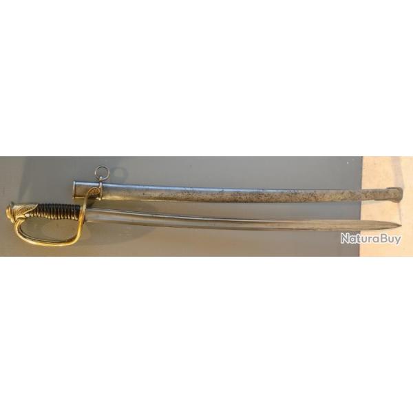 RARE sabre d'adjudant d'infanterie CHATELLERAULT mod 1845 juin 1916