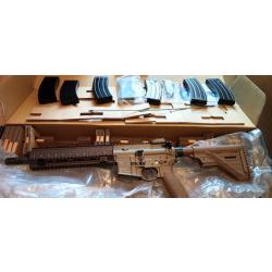 Umarex 6mm hk416 gbbr tan gen 2 +6 chargeurs lot neuf