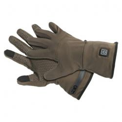 Gants chauffant PROHUNT marron