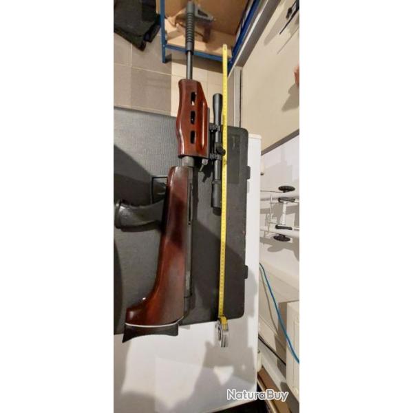 Carabine QB57 10 joules avec sa mallette et sa lunette