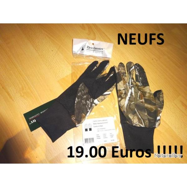 gants de chasse CAMO DEERHUNTER XL/XXL NEUFS - VENDU PAR JEPERCUTE (S8Y29)