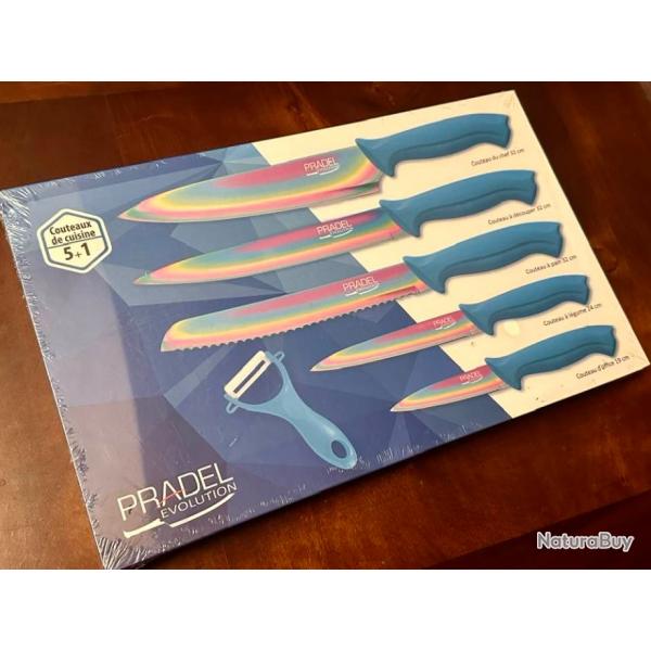 Coffret Couteaux de cuisine PRADEL - 6 pices (7)