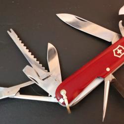 Victorinox couteau suisse Fisherman 135fU 1951-1957 Victoria Rare Collector