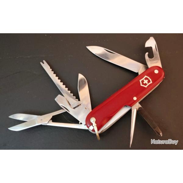 Victorinox couteau suisse Fisherman 135fU 1951-1957 Victoria Rare Collector