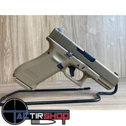 Pistolet GLOCK 19 X Coyote Gen5 cal.9x19 avec détente Glock Performance Occasion