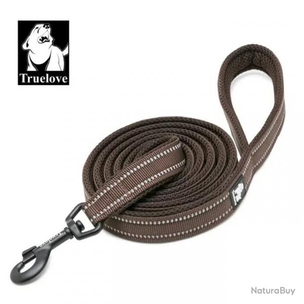 Laisse marron pour chien largeur 1cm longueur 2m - LIVRAISON GRATUITE