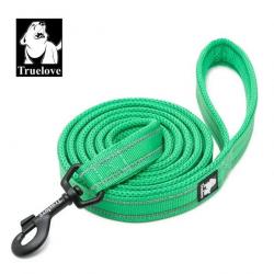 Laisse verte pour chien largeur 1.5cm longueur 2m - LIVRAISON GRATUITE