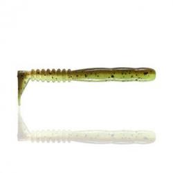 Leurre REINS Rockvibe Shad 2,3" B08 Green Pumpkin Chart Melon