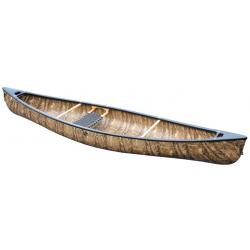 Canoë chasse/pêche ESQUIF Adirondack (3,66 m), camo, 1 banc, 19 kg.