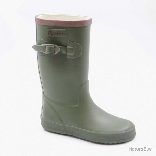 PROMO Bottes enfant Aigle Perdrix kaki T34 (Taille 34)