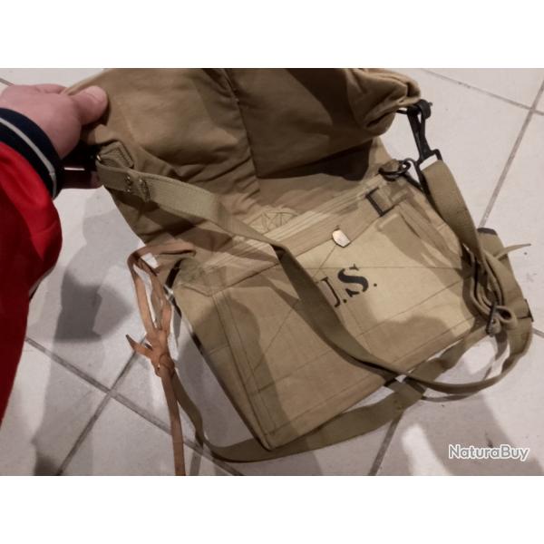 Superbe sac de transport arme amricaine 1 re guerre mondiale sac tissus superbe tat