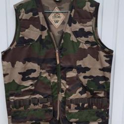 Gilet sans manches de chasse