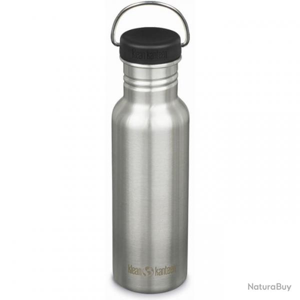 Gourde Klean Kanteen Classic Loop 0,8L inox bross