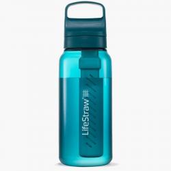 Gourde filtre à eau Lifestraw Go Series 1L bleu turquoise
