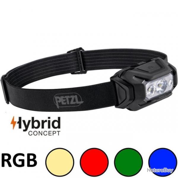 Lampe frontale Petzl Aria 2 RGB Hybrid noire