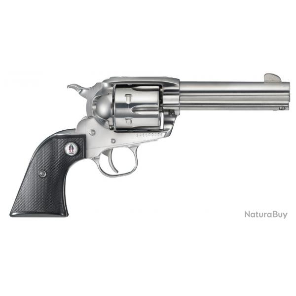 RUGER - REVOLVER NEW VAQUERO KNV-455-SASS EN PAIRE .45COLT 5.1/2" 6CP INOX AVEC MALLETTE