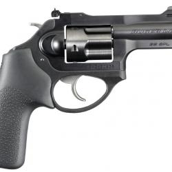 REV RUGER LCRX 38SPECIAL+P 5COUPS CANON 3" 76MM MARTEAU APPARENT ET HAUSSE