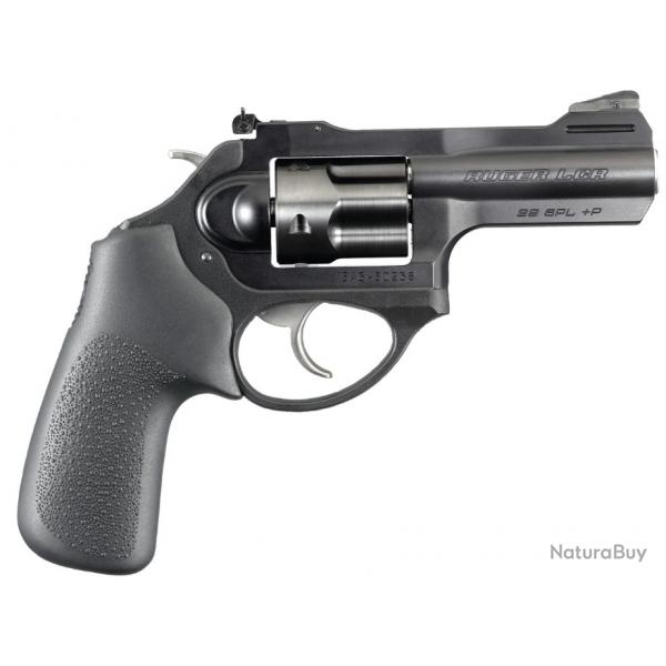 REV RUGER LCRX 38SPECIAL+P 5COUPS CANON 3" 76MM MARTEAU APPARENT ET HAUSSE