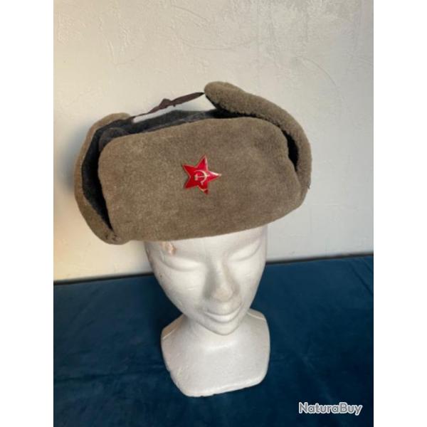 Chapeau militaire russe Ushanka