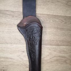 holster western colt 1862/1860 UBERTI 5 COUPS