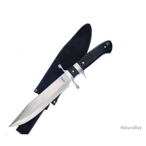 Bowie Black Pakkawood - Frost Cutlery - F18316BPW