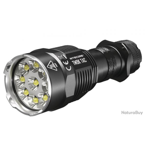 Lampe torche Nitecore tiny monster 9k pro noir 9900lm porte 510m batterie LI-ON 5000 MAH