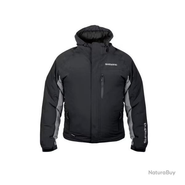 Veste Shimano Rain Jacket Padded Black